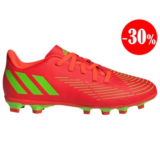 BOTAS PREDATOR EDGEX4 FXG ROJO-VERDE ADIDAS