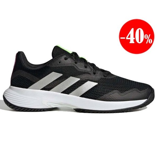 ZAPATILLAS COURTJAM CONTROL CLAY NEGRO 2022 ADIDAS