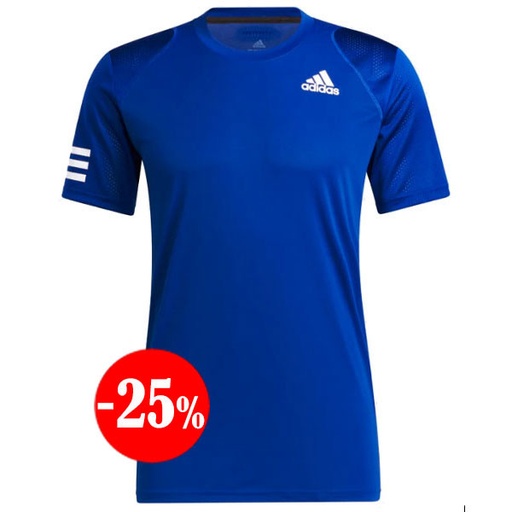 [HN9889] CAMISETA CLUB 3STR MANGA CORTA AZUL ADIDAS