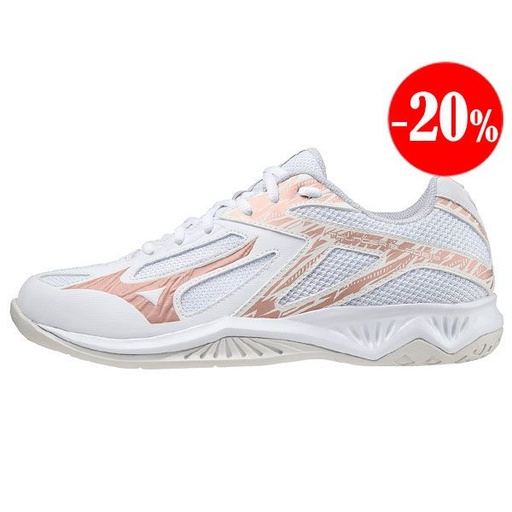 ZAPATILLAS THUNDER BLADE 3 BLANCO-DORADO MIZUNO