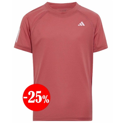 [HS0552] CAMISETA CLUB MANGA CORTA CARMIN ADIDAS
