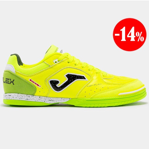 ZAPATILLAS TOP FLEX 2309 AMARILLO-VERDE INDOOR JOMA