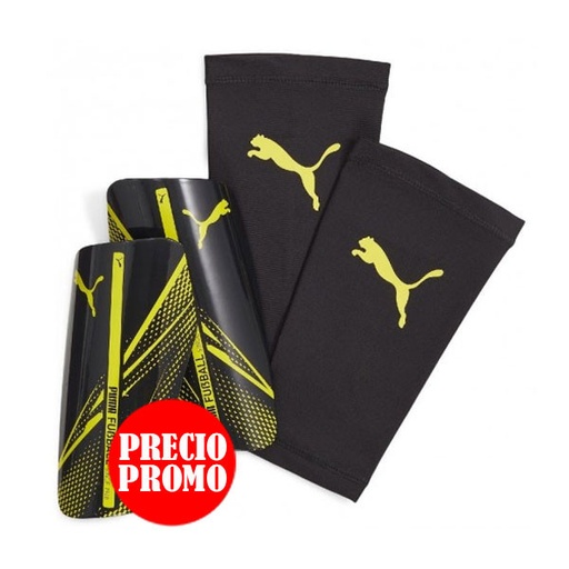 ESPINILLERAS ATTACANTO SLEEVE NEGRO PUMA