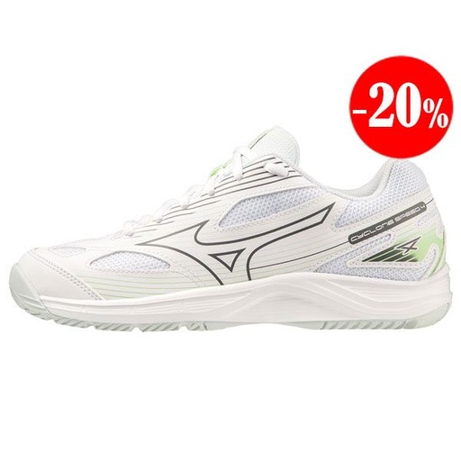 ZAPATILLAS CYCLONE SPEED 4 BLANCO-VERDE MIZUNO