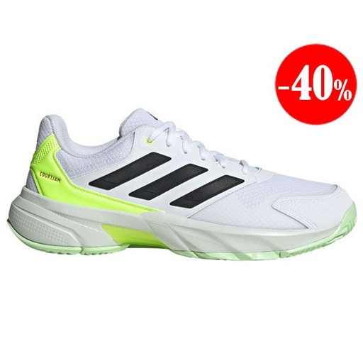 [IF0459] ZAPATILLAS COURTJAM CONTROL 3 BLANCO-LIMA 2023 ADIDAS