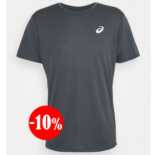 CAMISETA CORE SS MANGA CORTA GRIS ASICS