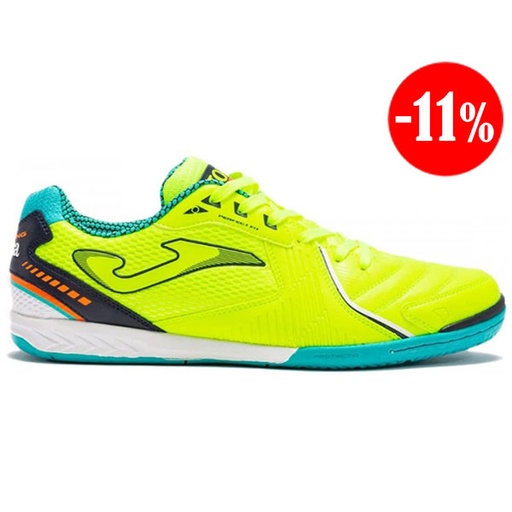 ZAPATILLAS DRIBLING 2309 LEMON-FLUOR INDOOR JOMA