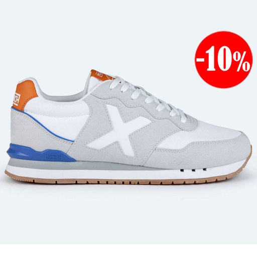 ZAPATILLAS 4150222 DASH 222 BLANCO-AZUL MUNICH