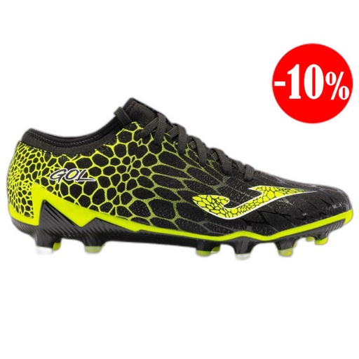 BOTAS GOL 2401 NEGRO-AMARILLO FIRM GROUND 2024 JOMA