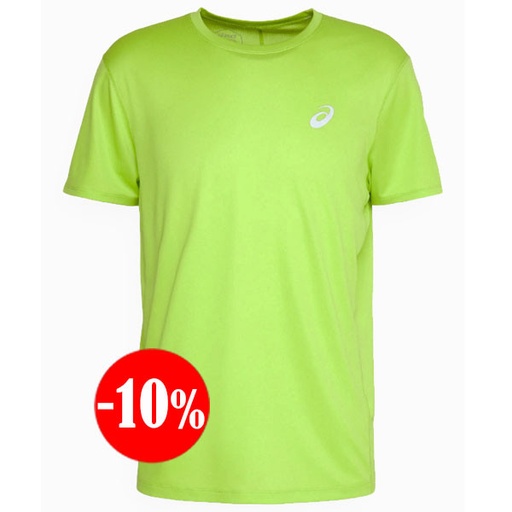 [2011C341-302] CAMISETA CORE SS MANGA CORTA VERDE-LIMA ASICS