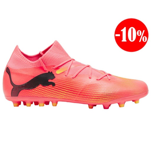 BOTAS FUTURE 7 MATCH MG NARANJA PUMA