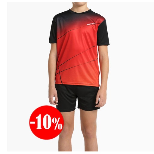 CONJUNTO BAJEA SET CAMISETA + PANTALÓN ROJO JOHN SMITH