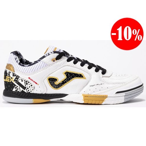 [TOPS2432IN] ZAPATILLAS TOP FLEX 2432 BLANCO-NEGRO INDOOR JOMA