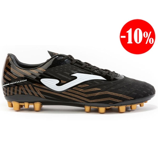 [PROS.2001.AG] BOTAS PROPULSION 2001 NEGRO-DORADO ARTIFICIAL GRASS JOMA